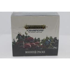 Warhammer Age Of Sigmar Trading Cards.Savagery Booster Packs. Sealed Box.